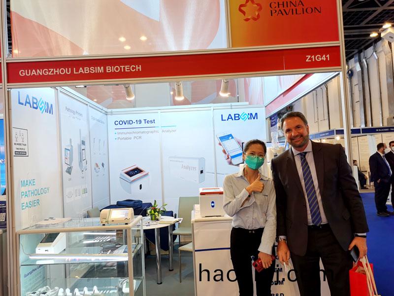 【展會迴(hui)顧】藍(lan)勃(bo)生(sheng)物精(jing)綵亮相2022 MEDLAB Middle East